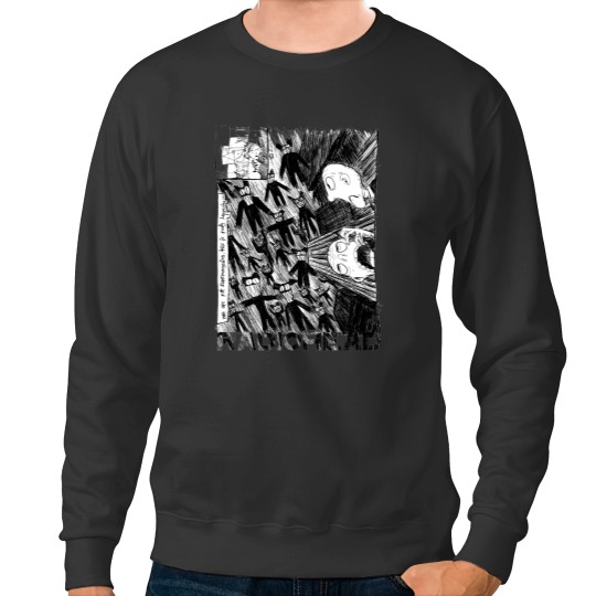 Discover Radiohead Scribble Grey Sweatshirts, A Rock Off  Sweatshirts