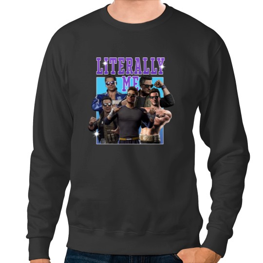 Discover Johnny Cage is Literally me Classic Sweatshirts, Johnny Cage Vintage Bootleg Sweatshirts