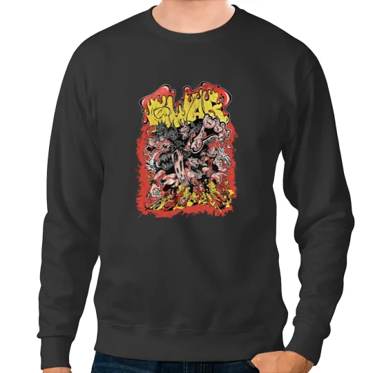 Discover Gwar Band Heavy Metal 1984 Sweatshirts Black Fullsize S-5XL