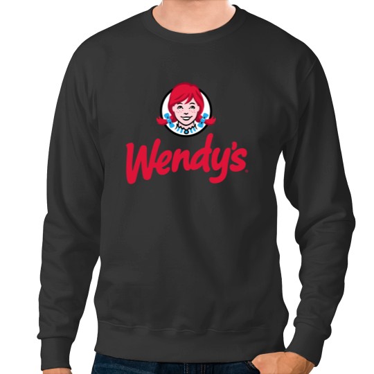 Discover Wendys Fast Food restaurant Logo Zip Sweatshirts