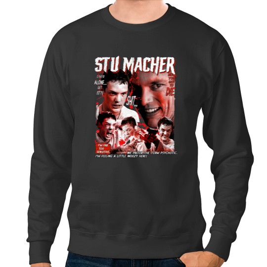 Discover Stuart Stu Macher Scream Movie Halloween Sweatshirts, Vintage Horror Movie Sweatshirts