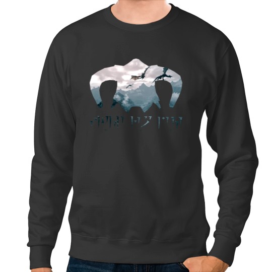 Discover Skyrim Helmet Sweatshirts