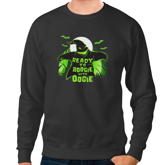 Discover Nightmare Before Christmas Boogie with Oogie Halloween Sweatshirts