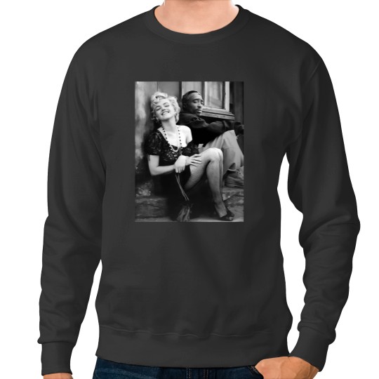 Discover Tupac Marilyn Monroe Hiphop Legend Sweatshirts