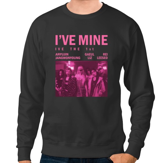 Discover Ive Mine The 1st Sweatshirt - Vintage Kpop Graphic Apparel