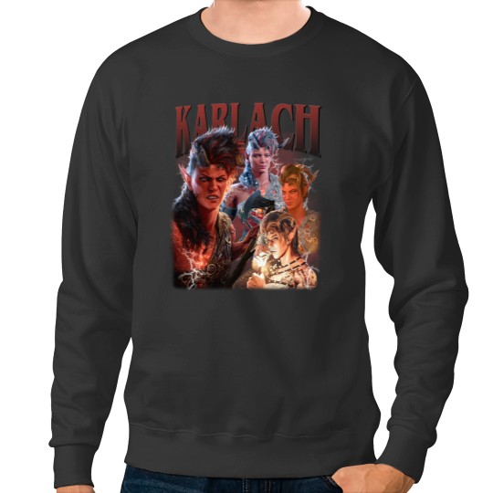 Discover Limited Karlach Baldurs Gate 3 Vintage Sweatshirts