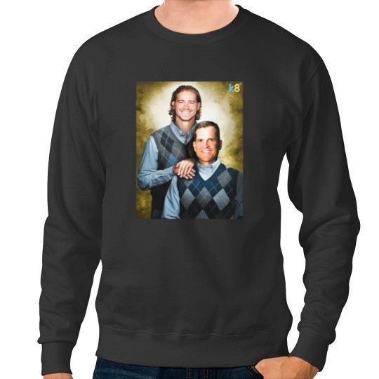 Discover Streetwear - Football Justin Herbert and Jim Harbaugh Sweatshirts