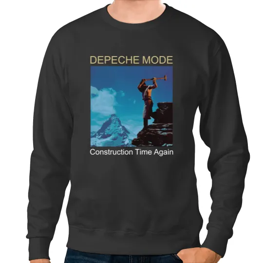Discover Depeche Mode Construction Time Again Sweatshirts