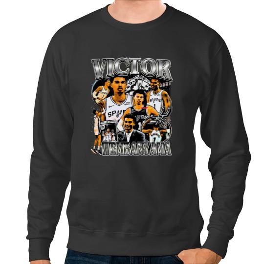 Discover Vintage 90s Graphic Style Victor Wembanyama Sweatshirts