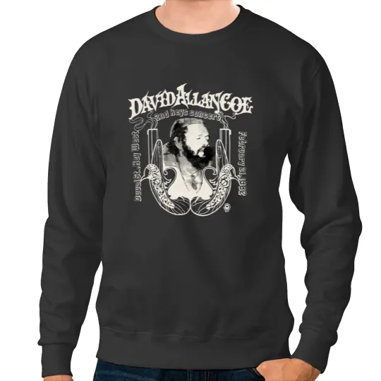 Discover David Allan Coe 1982 Vintage Sweatshirts