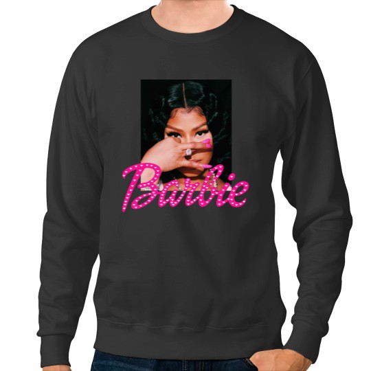 Discover Nicki Minaj Barbi Girl Sweatshirts| Queen of Rap Sweatshirts