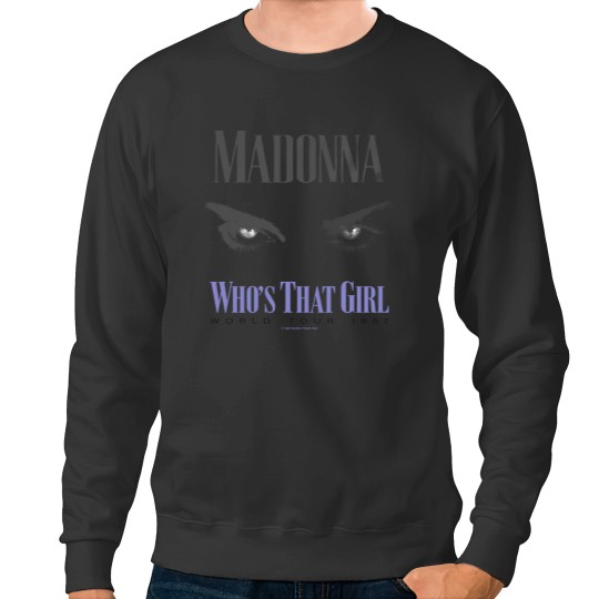 Discover 1987 Vintage Madonna Who's That Girl Tour Sweatshirts