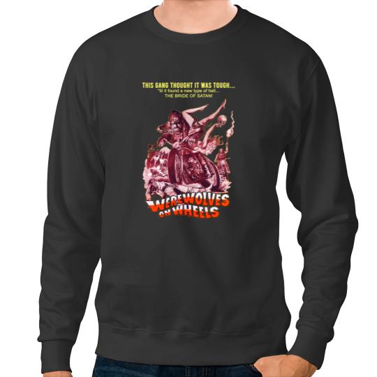 Discover Werewolves on Wheels Mens Horror Sweatshirts