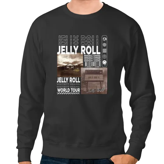 Discover Jelly Roll Music Sweatshirts, 90s Y2K Merch Vintage Jelly Roll