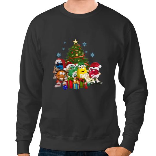 Discover Christmas M&M Candies Sweatshirts, M And M Matching Family Sweatshirts, Family Halloween Sweatshirts