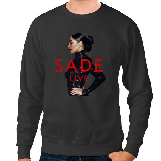 Discover Rare! Sade Adu Live In Concert Cotton Black All Size Men Women Sweatshirts