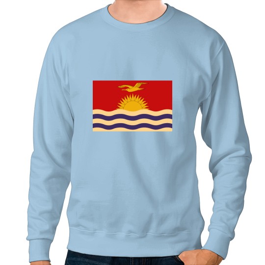 Discover Weathered Kiribati Flag.png Sweatshirts