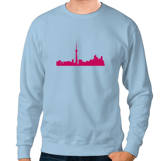 Discover Toronto Skyline.png Sweatshirts