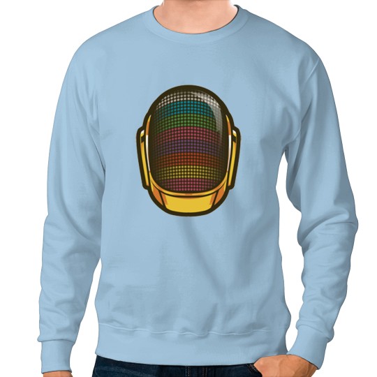 Discover Daft Punk helmet GIF.png Sweatshirts