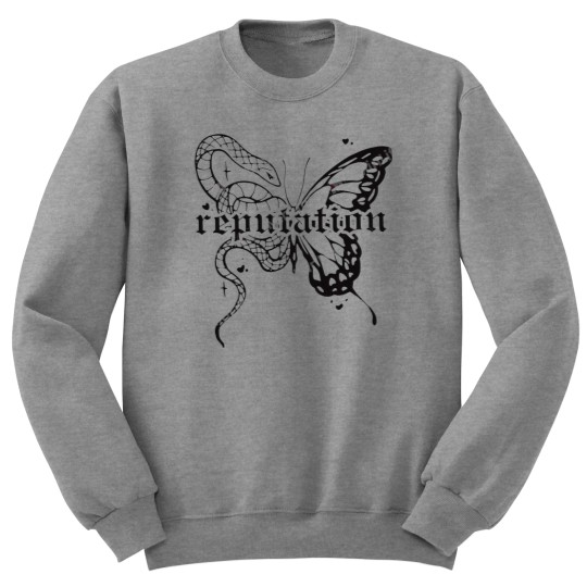 Discover Reputation Snake & Butterfly Sweatshirts