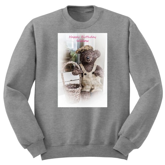 Discover Happy Birthday Willow Active Sweatshirts