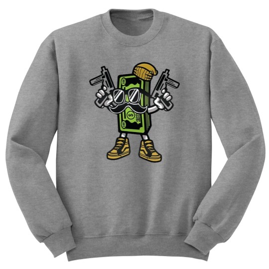Discover Gangster Cash Money Sweatshirts