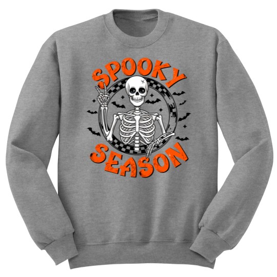 Discover Spooky Season is Coming Sweatshirts
