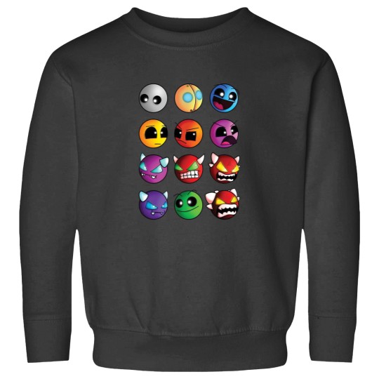 Discover Geometry dash unblocked level Pack Active Sweatshirts