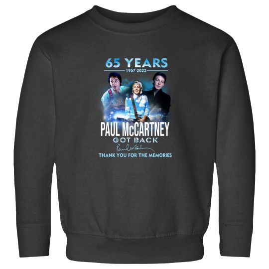 Discover Paul McCártney thanks for memories Sweatshirts