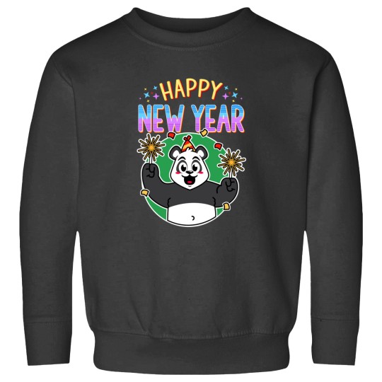 Discover Hello 2024, happy new year, panda Sweatshirts