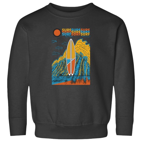 Discover Surf Lifestyle Sweatshirt - Surf Enthusiast Apparel
