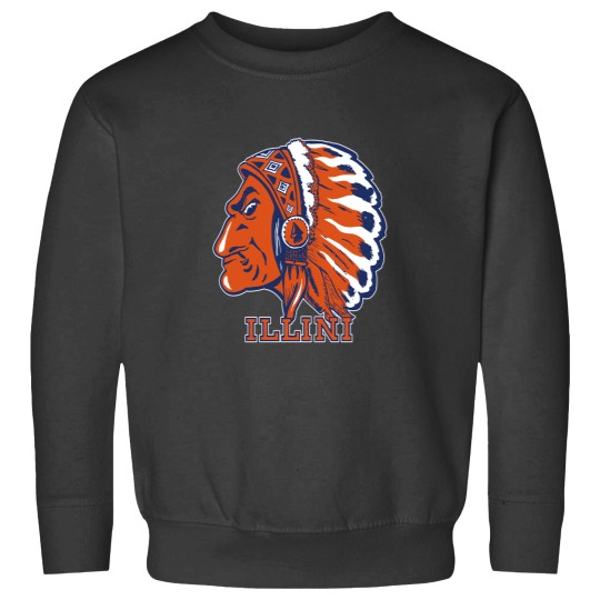 Discover Illinois T-ShirtVintage Chief Illiniwek artwork T-Shirt_by Osprey_ Sweatshirts