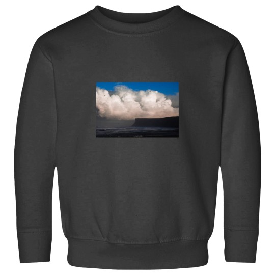 Discover Weather coming in at Saltburn beach Long Sweatshirts