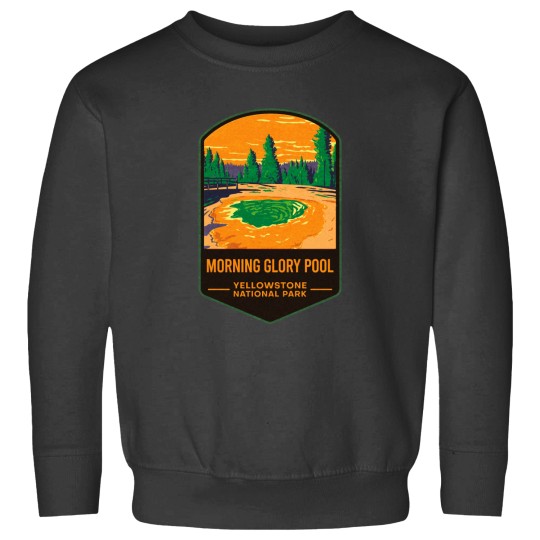 Discover Morning Glory Pool YellowstoneNational Park Sweatshirts