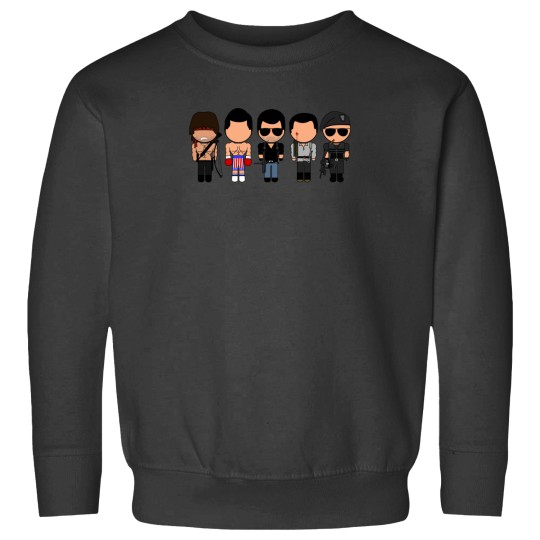Discover Stallone Through the Ages - Vector-Eds Sweatshirts