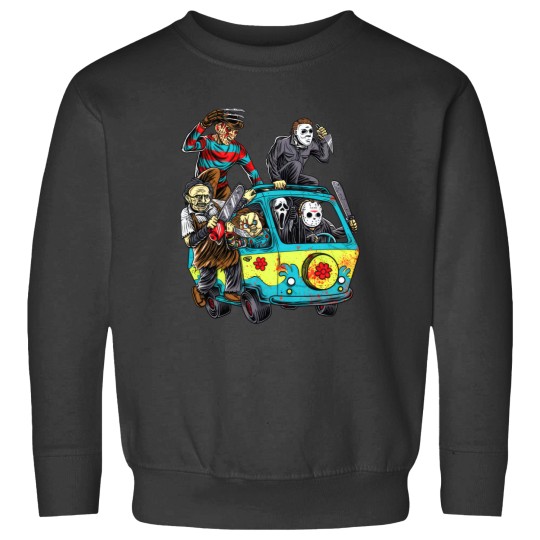 Discover Horror Movie Mystery Machine Sweatshirts