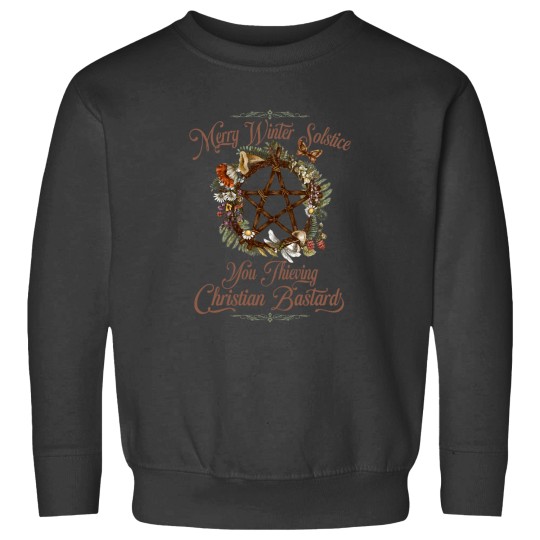 Discover Merry Winter Solstice You Thieving Christian Bastards Christmas Sweatshirts