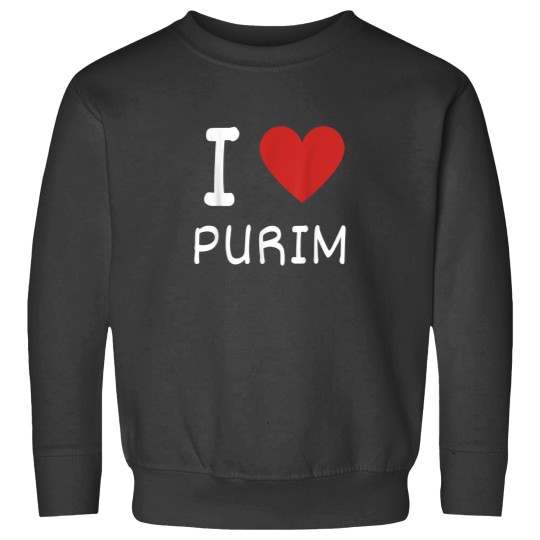 Discover I Love Purim Costume For Happy Purim Sweatshirts