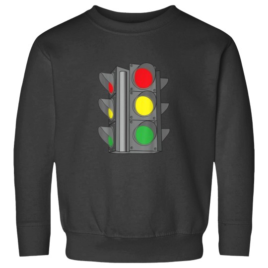 Discover Cool Traffic Light Funny Lazy DIY Halloween Costume Gift Sweatshirts