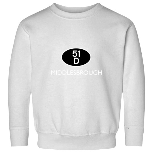 Discover 51D Middlesbroug h Shed Code Sweatshirts