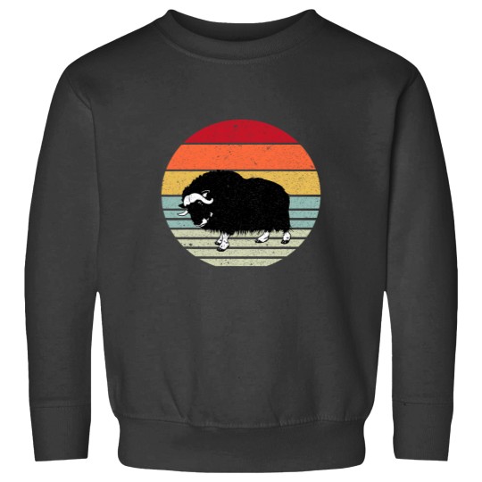 Discover Musk Ox Silhouette Sweatshirts