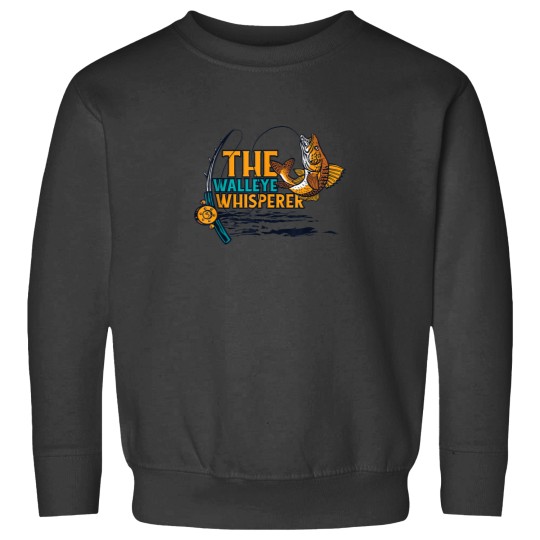 Discover The Walleye Whisperer Zander Hooks Lures Walleye Fishing Sweatshirts