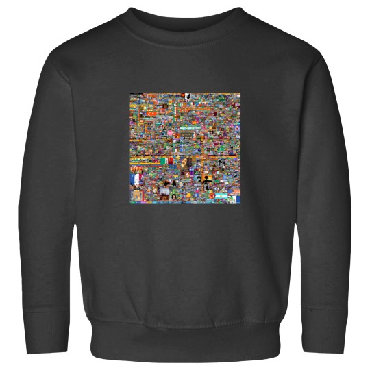Discover 8K R Place 2022 Atlas Final Image Sweatshirts