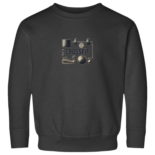 Discover Crossfit Workout Equipment - Bodybuilding Exercise Sweatshirts