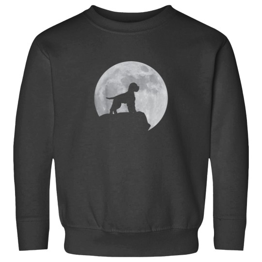 Discover Moon And Dog Silhouette Lagotto Romagnolo Sweatshirts