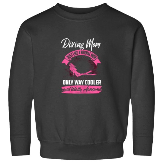 Discover Diving Mom Shirt Funny Scuba Diving Mother Scuba Diver 7116 Sweatshirts