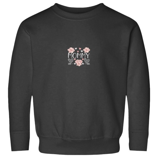 Discover Mommy shirt For Women Pink Flowers Mothers Day Mommy 4585 Sweatshirts