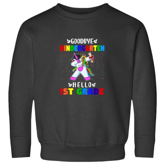 Discover Goodbye Kindergarten Hello 1st grade Kindergarten Graduation 1996 Sweatshirts