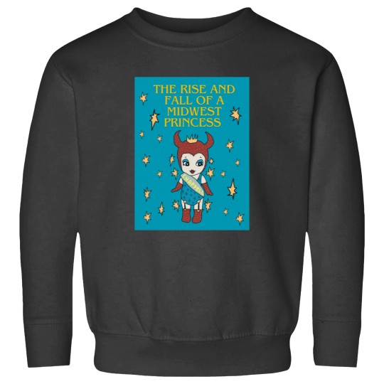 Discover the rise and fall of a midwest princess Sticker Sweatshirts