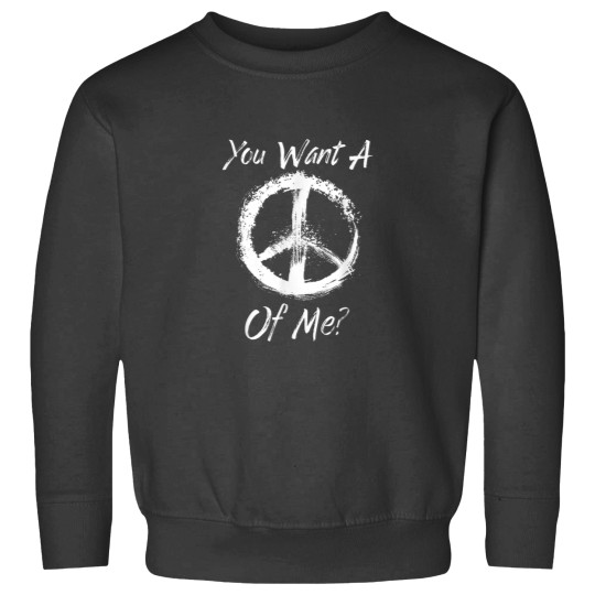 Discover You Want A Peace Of Me Unisex or Slim Fit Tee Sweatshirts